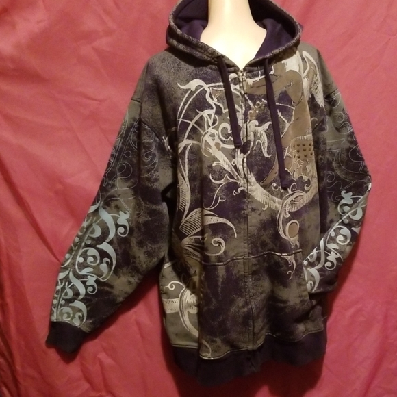 mens red designer hoodie